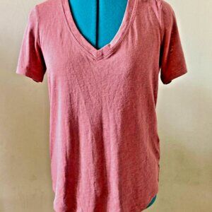 ATHLETA NWOT Breezy V Tee Top rust Size XS / TP